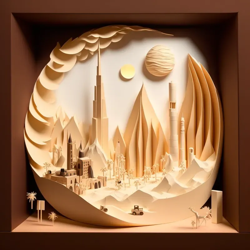 Paper Layers Cities
