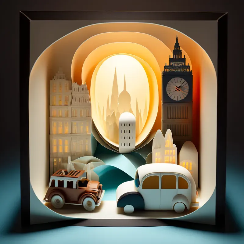 Paper Layers Cities