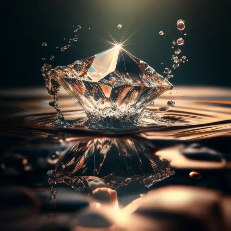Drops In Water