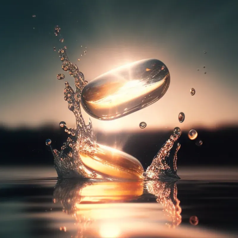 Drops In Water