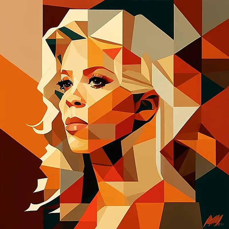 Famous People Pop Art Cubism Portraits