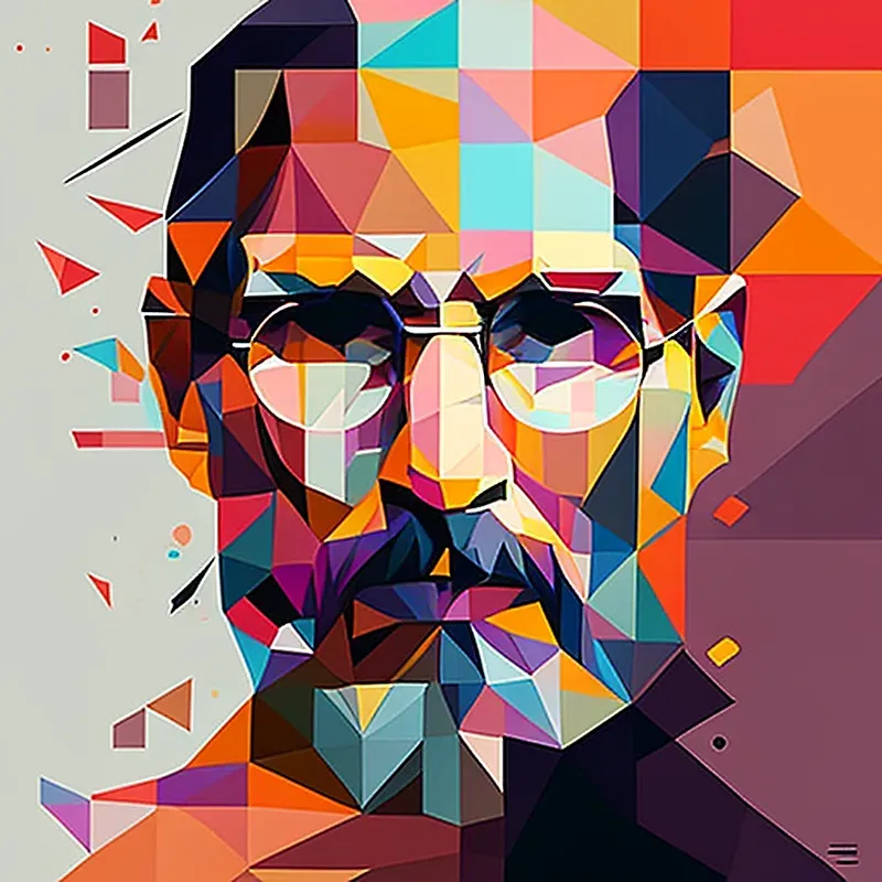 Famous People Pop Art Cubism Portraits