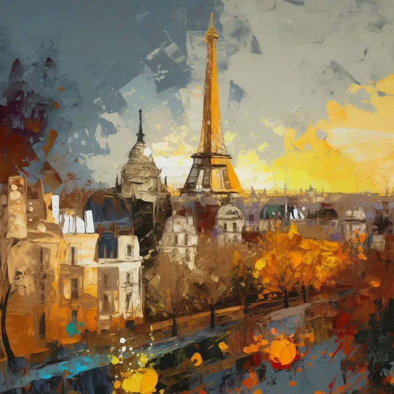 Thick Paint Paintings