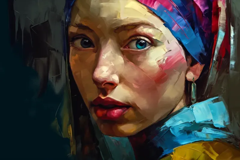 Thick Paint Paintings