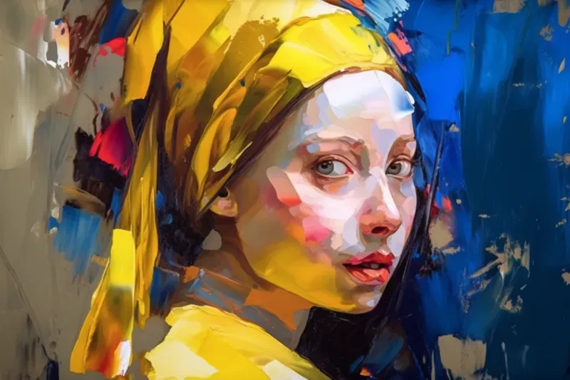 Thick Paint Paintings