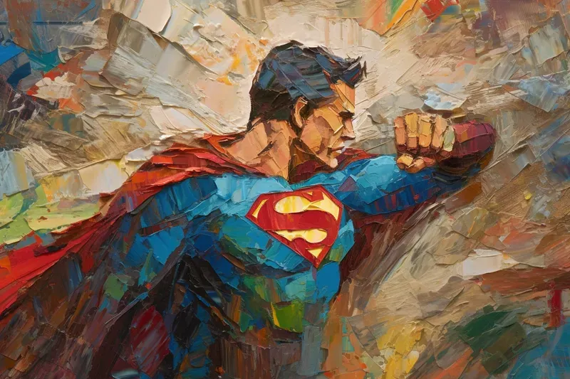 Thick Paint Paintings