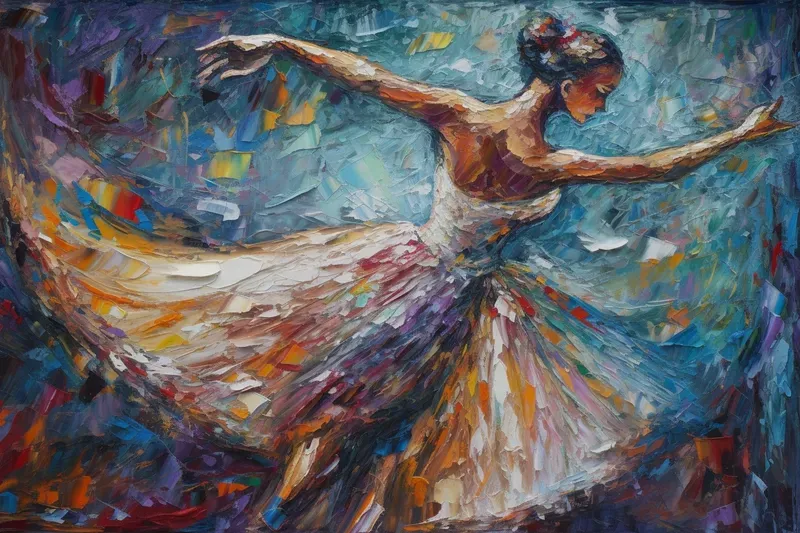 Thick Paint Paintings