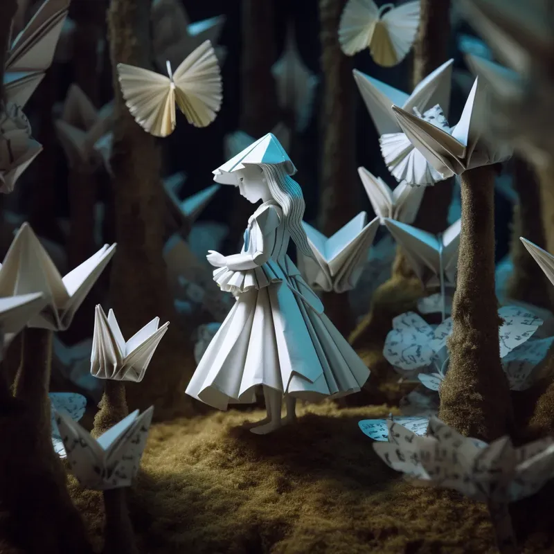 Origami Characters And Animals