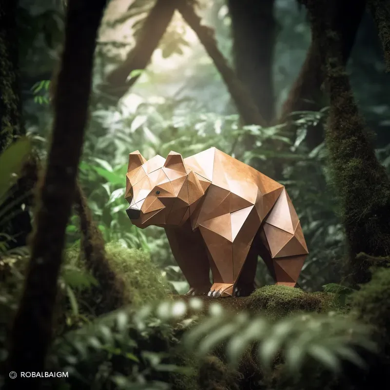Origami Characters And Animals