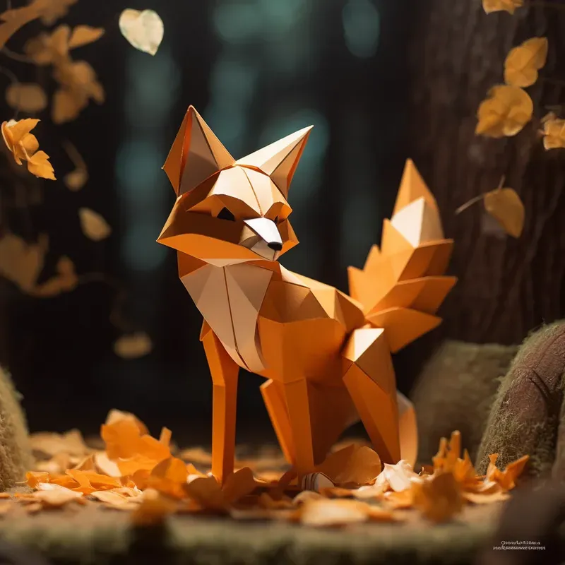 Origami Characters And Animals
