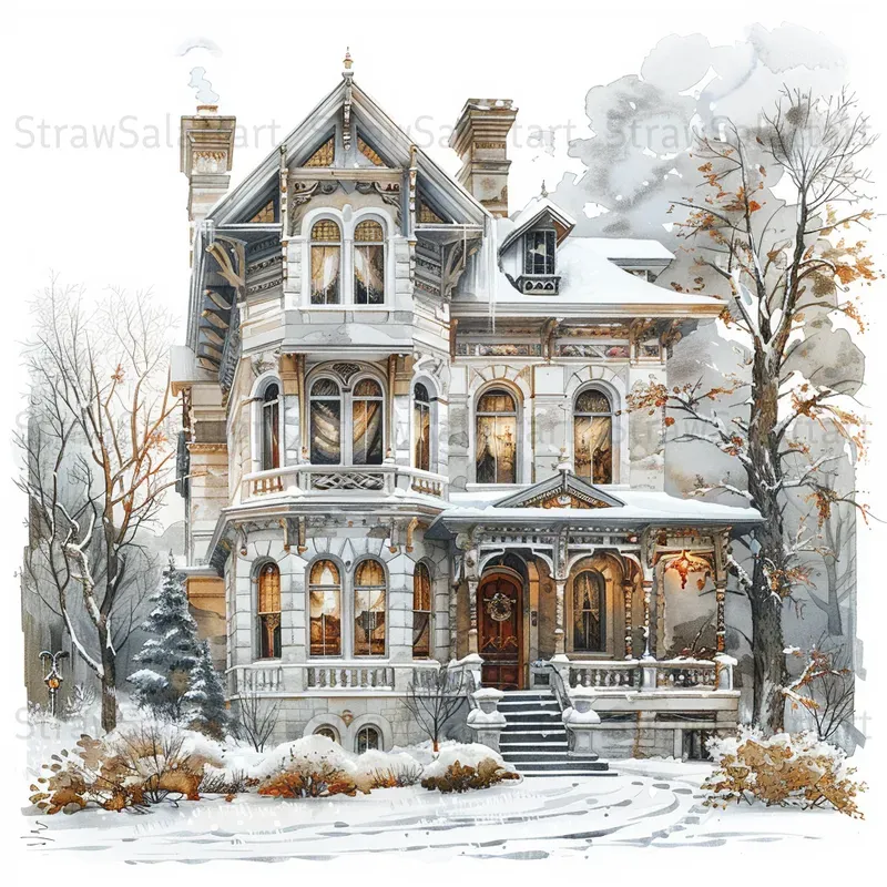 Watercolor Architectural Collections