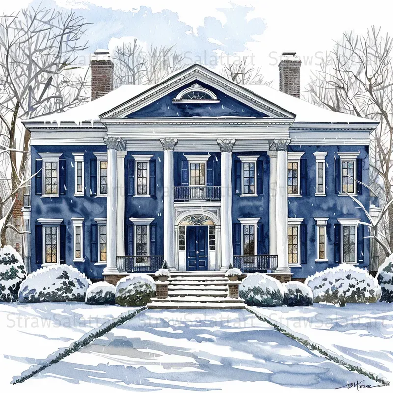 Watercolor Architectural Collections