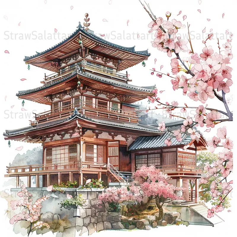 Watercolor Architectural Collections