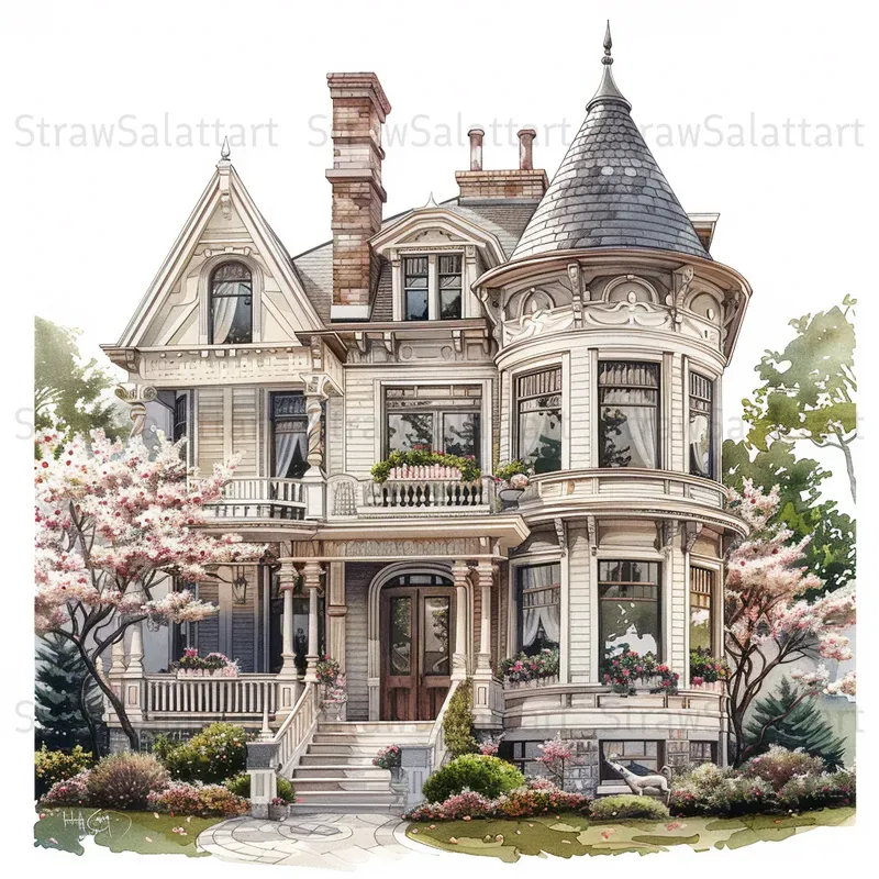 Watercolor Architectural Collections