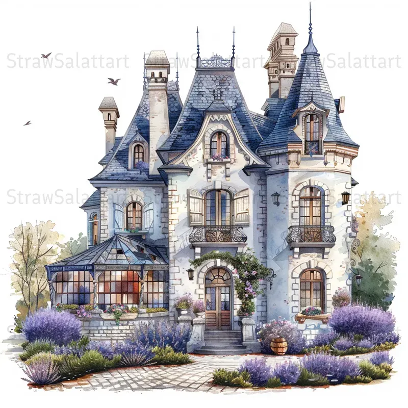 Watercolor Architectural Collections