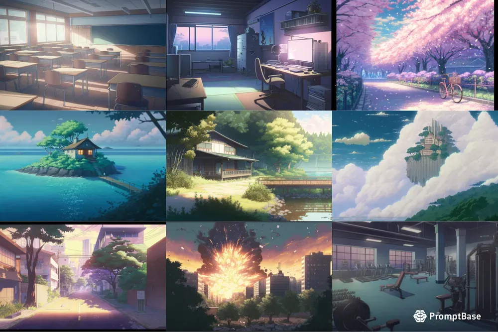 Japanese Anime Backgrounds
