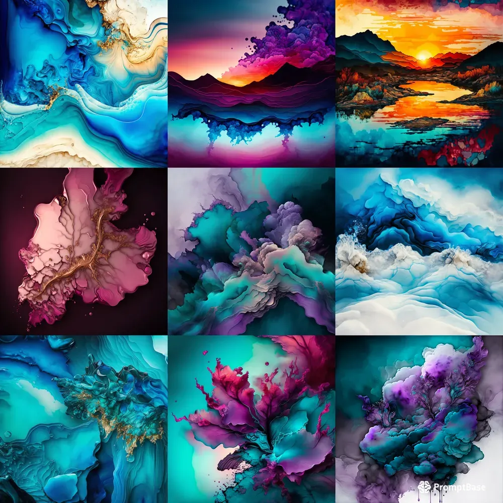 Alcohol Ink Art