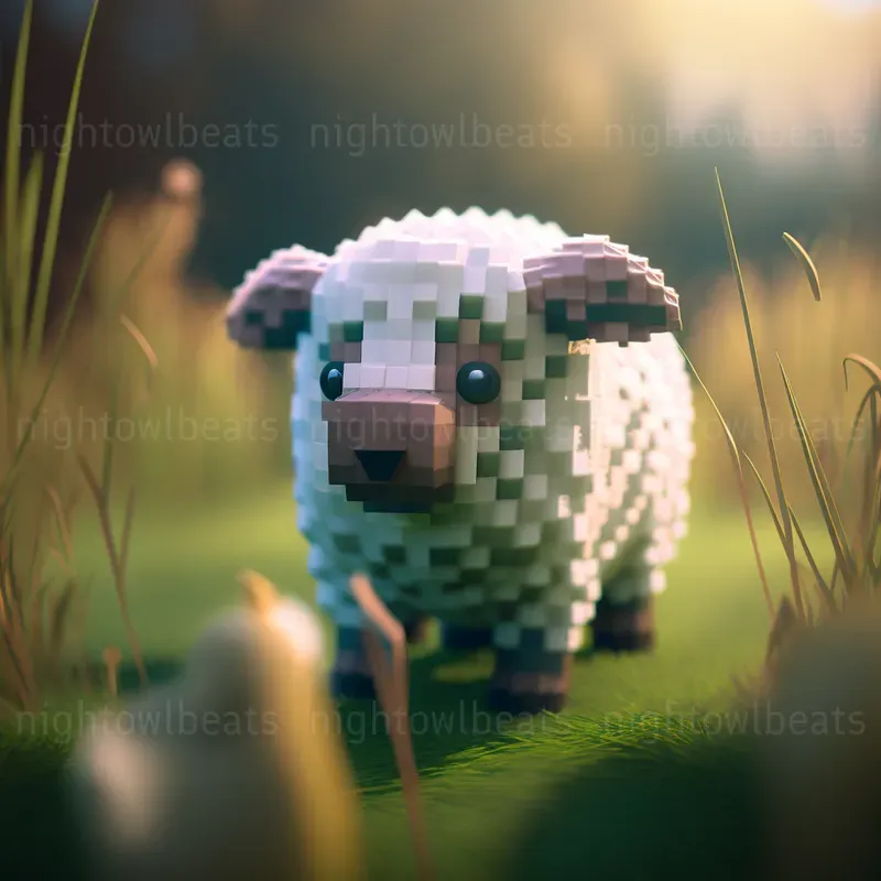 Photorealistic Minecraft Animal Models