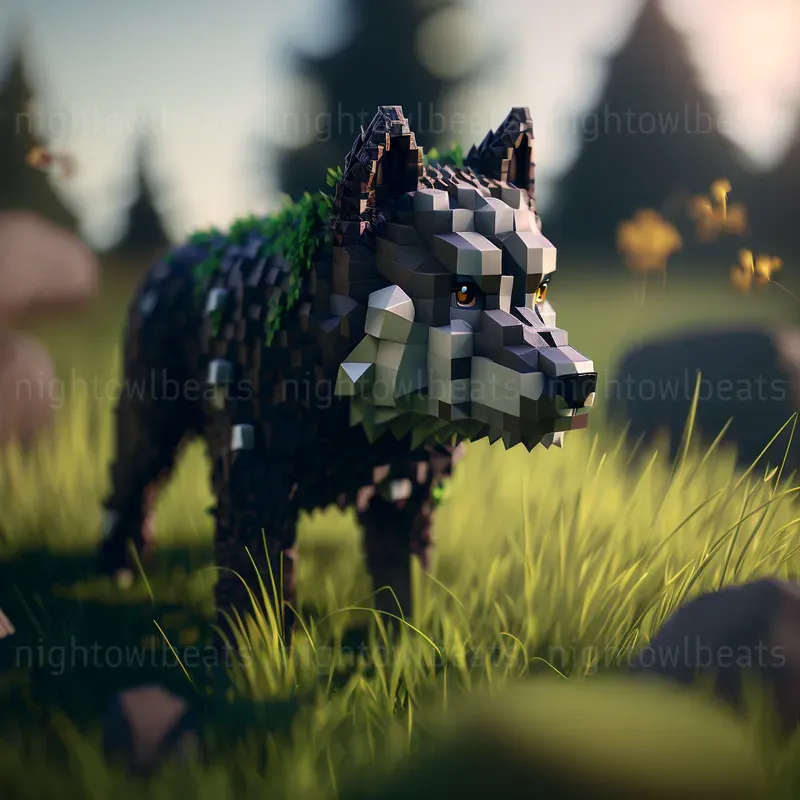 Photorealistic Minecraft Animal Models