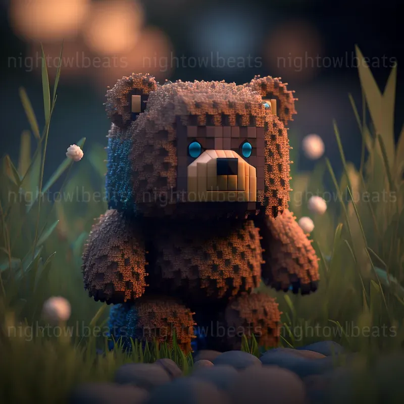 Photorealistic Minecraft Animal Models