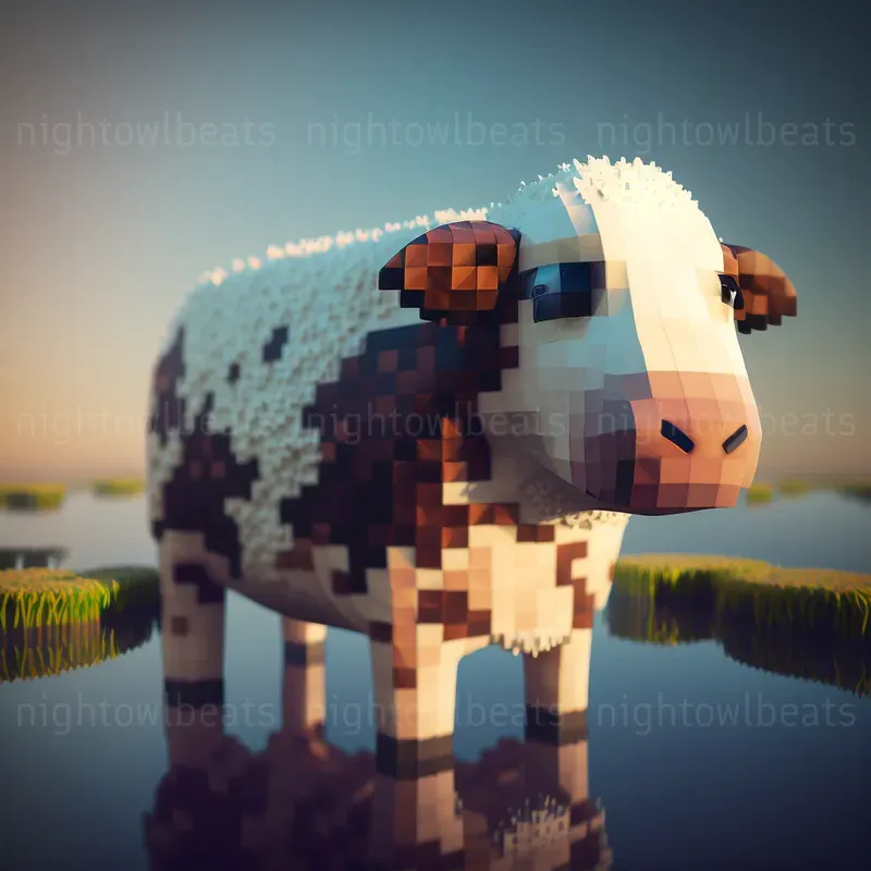 Photorealistic Minecraft Animal Models