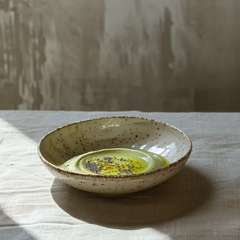 Foods On Handmade Ceramic Plates