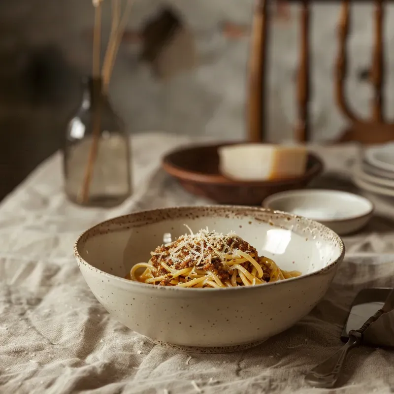 Foods On Handmade Ceramic Plates
