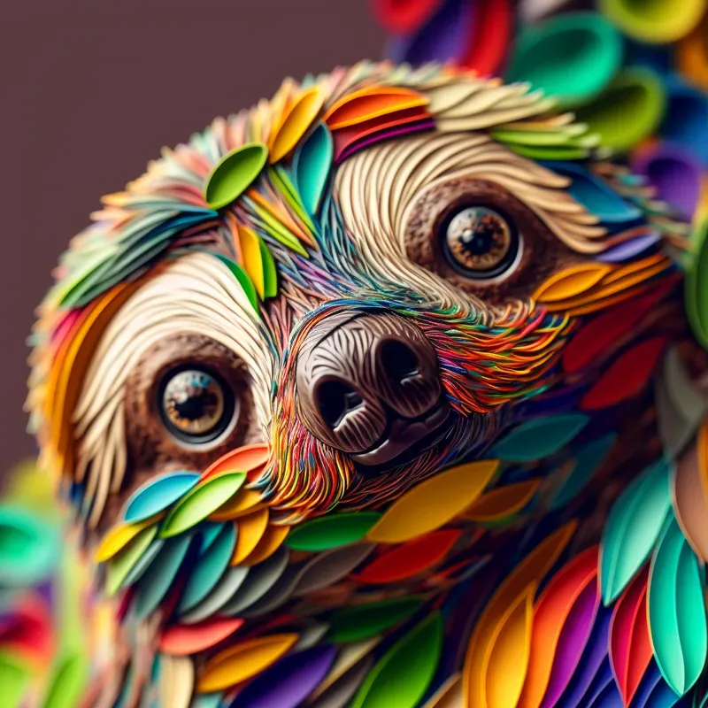 Quilling Art Animals