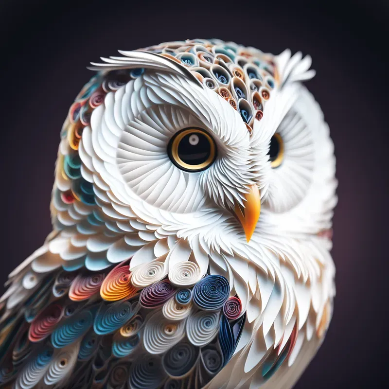 Quilling Art Animals