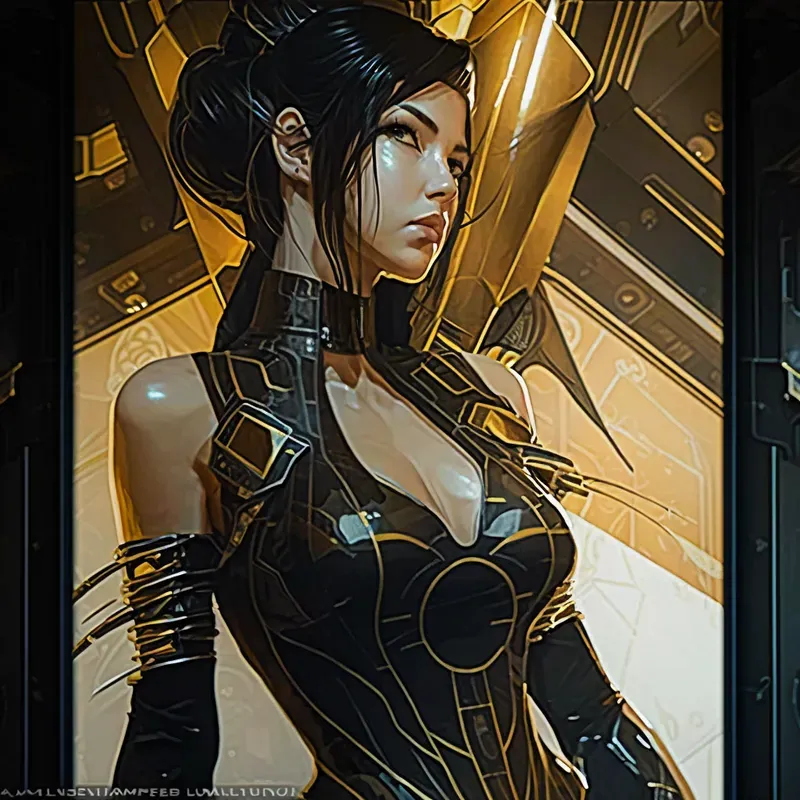 Futuristic Female Game Characters