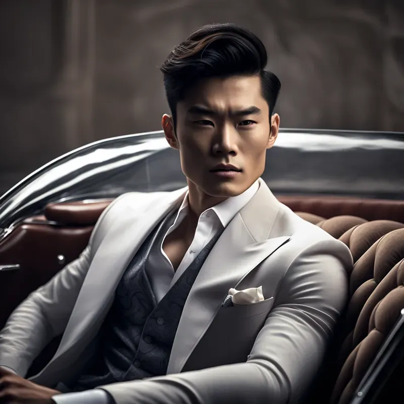 Handsome Guys In Cars