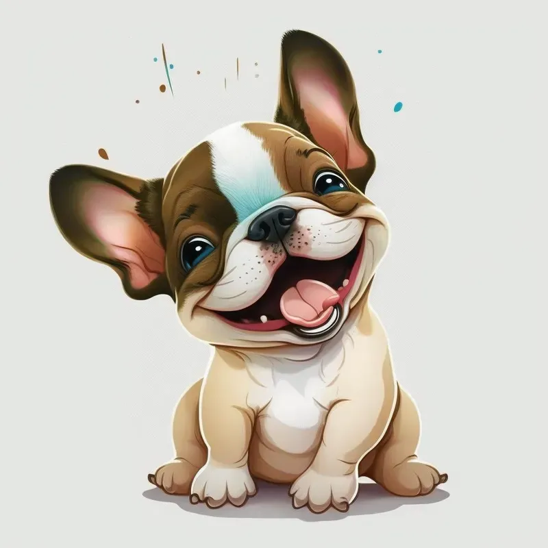 Happy Animal Cartoons