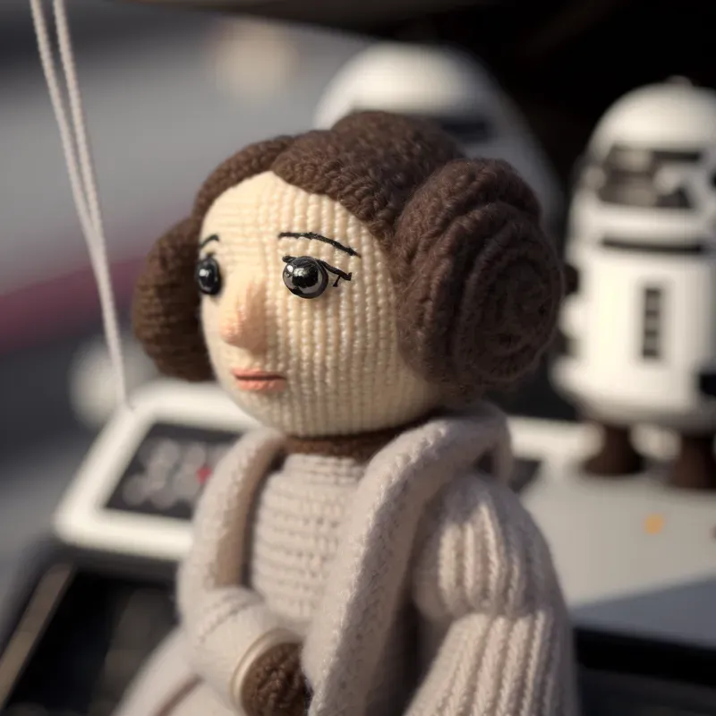 Knitted Star Wars Characters