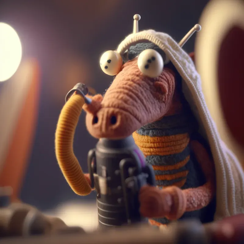 Knitted Star Wars Characters