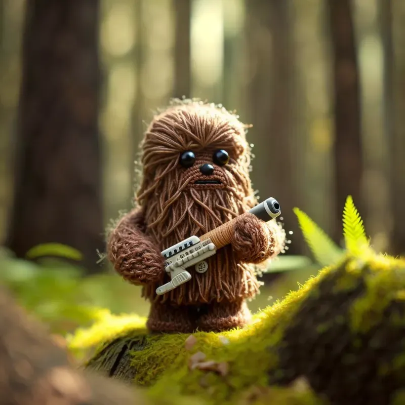 Knitted Star Wars Characters