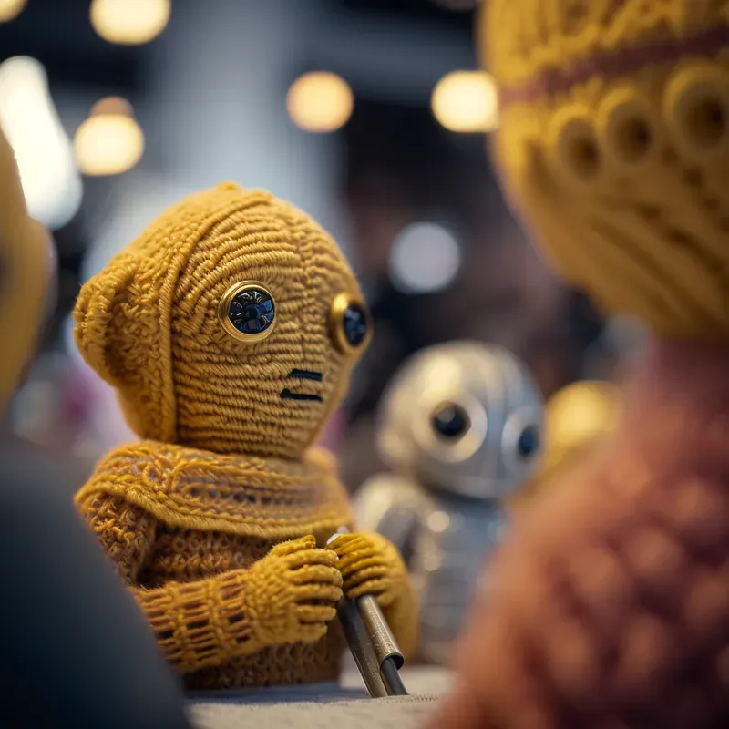 Knitted Star Wars Characters