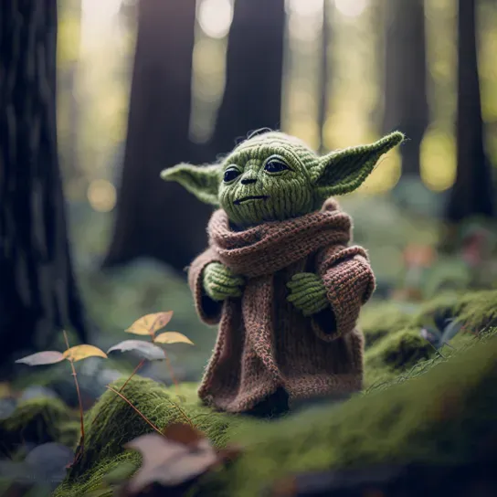Knitted Star Wars Characters
