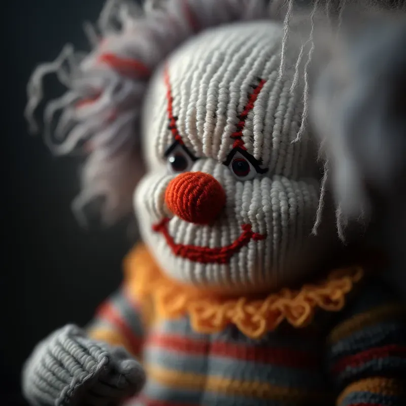 Knitted Horror Characters