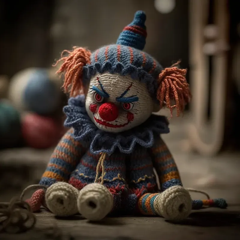 Knitted Horror Characters
