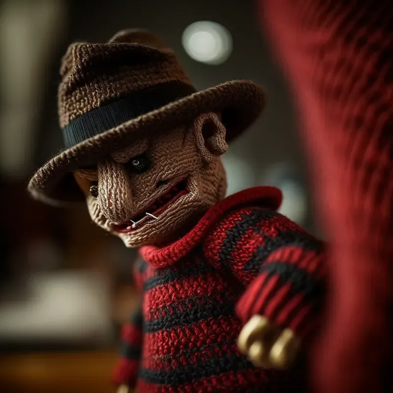 Knitted Horror Characters