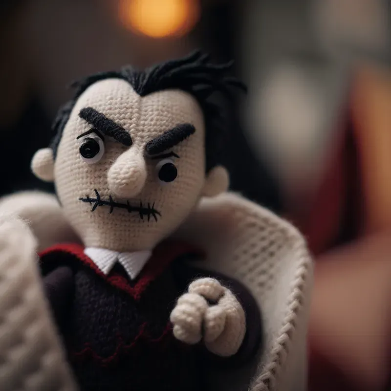 Knitted Horror Characters