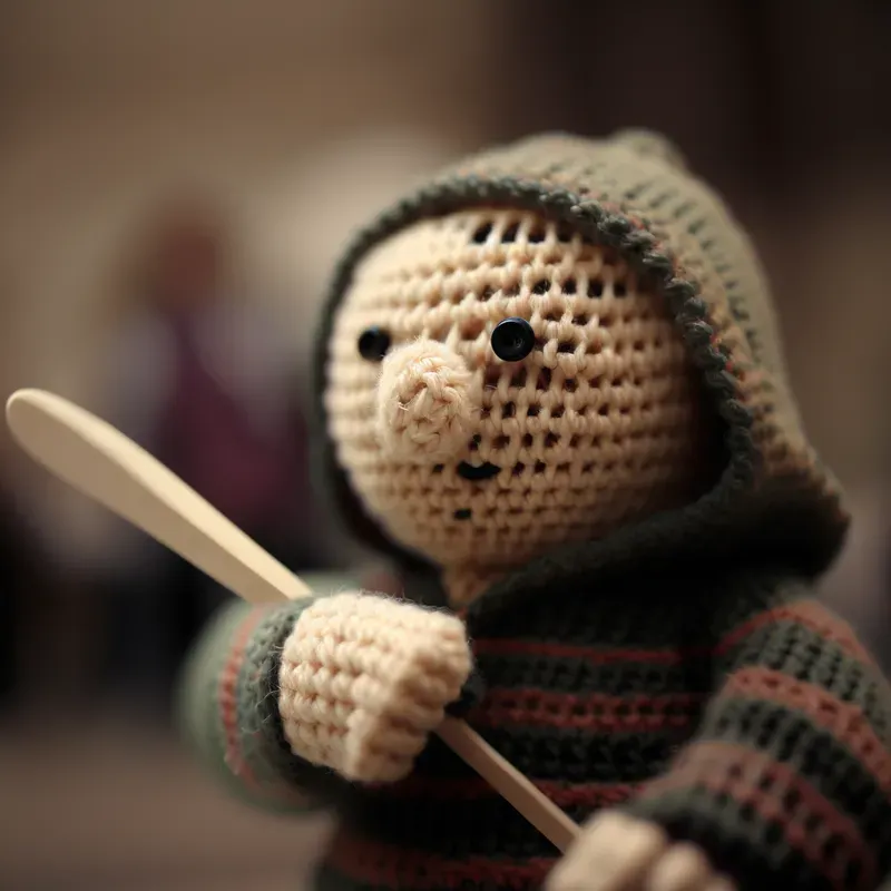 Knitted Horror Characters