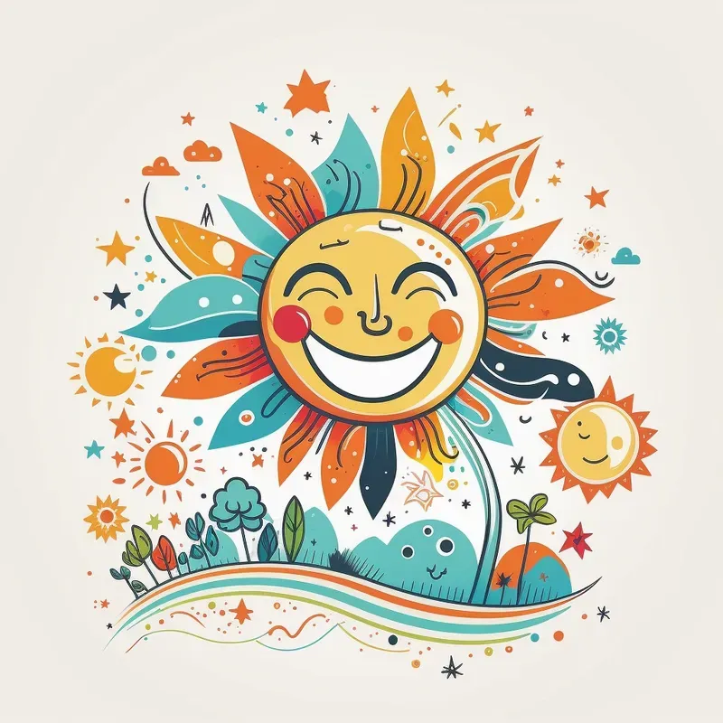 Glittering Illustrations