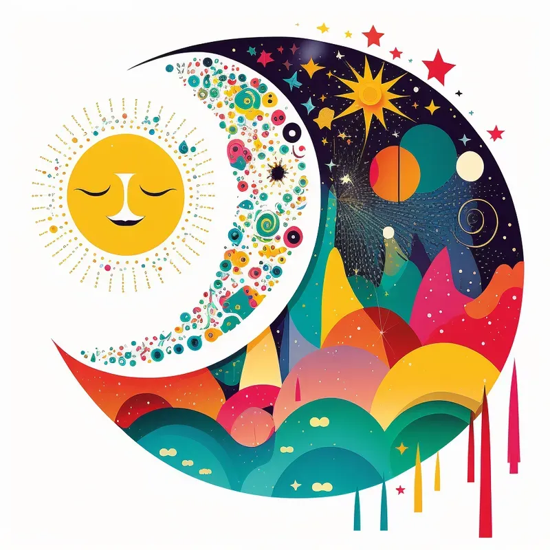 Glittering Illustrations