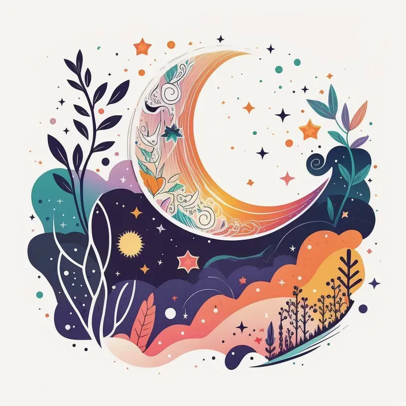 Glittering Illustrations