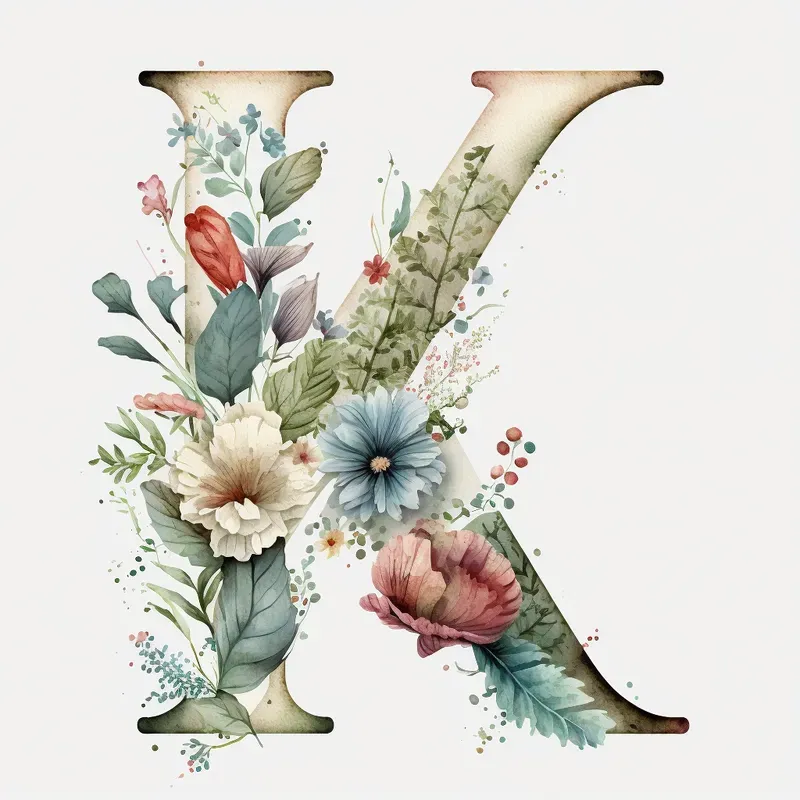 Flowery Letters