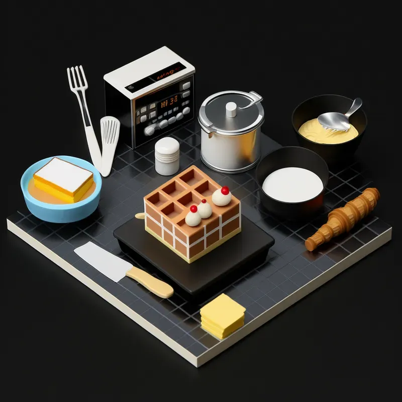 Minimalistic Food Set Ups