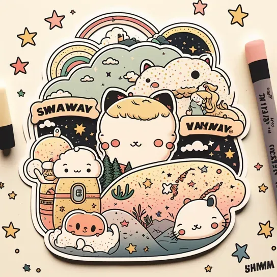 Dreamy Stickers