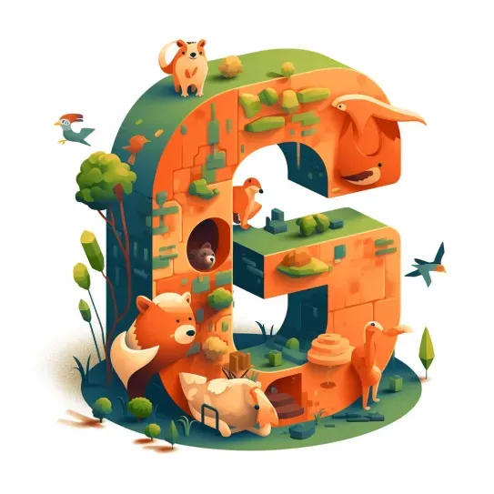 Cute Animal Letters