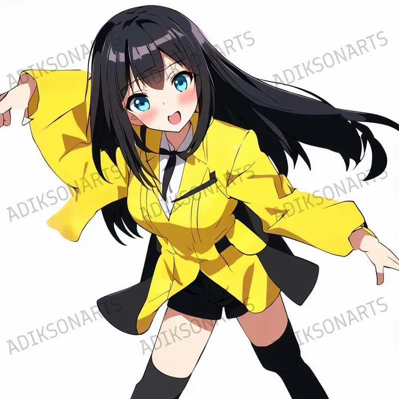 Dynamic Anime Characters